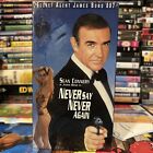 Never Say Never Again 1983 VHS Sealed w/ WB Stamps! Sean Connery James Bond 007