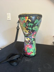 Remo Kinder Percussion Djembe Trommel Bongo Rainforest 15" hoch 8" Durchmesser #1 - Bild 1 von 6