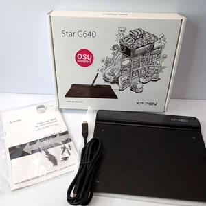 XP-Pen Star G640 Graphic Drawing Tablet 6"x4" USB OSU Support No Pen For Parts - Picture 1 of 6