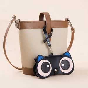 Portable Cute Rabbit Eyeglasses Bag Women's Sunglasses Storage Pouch Anti-Prure - Picture 1 of 29