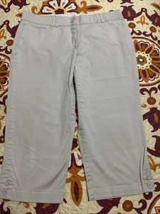 Capri Coral Bay Gris Cintura Confort Talla 14 - Imagen 1 de 6
