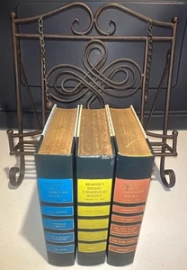 1981 Lot Of 3 Readers Digest Condensed Books Staging Decor Library HC - Bild 1 von 6