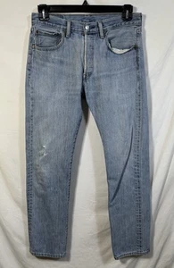 Levi's 501 XX Distressed Button Fly Denim Blue Jeans USA Retro American Classic - Picture 1 of 15