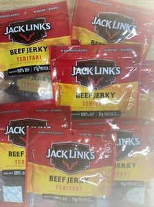7 Bags Of Teriyaki Flavored Jack Links Beef Jerky - Picture 1 of 1