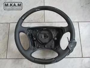 Volante de cuero Mercedes Benz volante W220 Clase S Avantgarde arce ojo de pájaro - Imagen 1 de 6