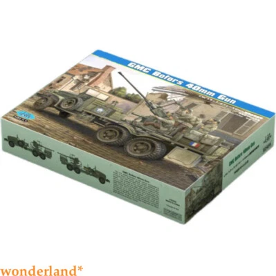 Hobby boss 82459 1/35 Model Kit  Truck w/Bofors 40mm Machinegun - Image 1 of 4