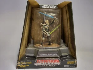 STAR WARS GENERAL GRIEVOUS TITANIUM SERIES DIE CAST FIGURINE NIB - Picture 1 of 5