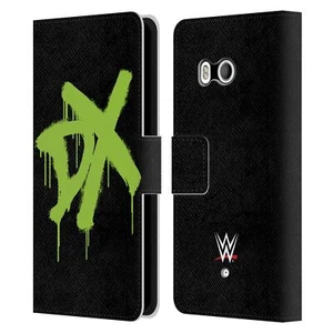 OFFICIAL WWE D-GENERATION X LEATHER BOOK WALLET CASE COVER FOR HTC PHONES 1 - Picture 1 of 7