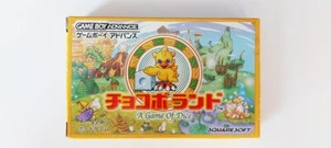 Chocobo Land GAMEBOY ADVANCE JAP VERSION - Imagen 1 de 7