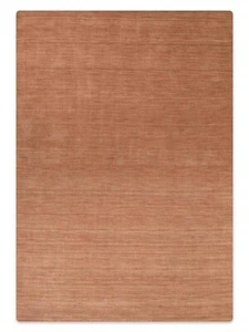 Eco-Friendly Hand Knotted Loom Wool Area Rug Solid Light Brown BBH Homes BBL0011 - Picture 1 of 146