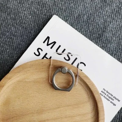 Soporte universal giratorio 360 para anillo de dedo para teléfono celular con montaje en tablero Foto 1 de 4