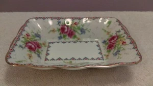 Royal Albert Petit Point China 5" Sweet Meats rectangle bowl OH2616 - Picture 1 of 6