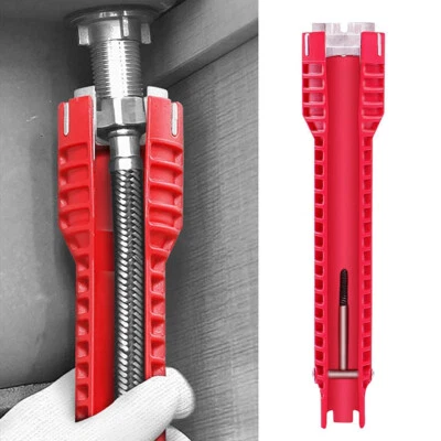 8in1 Sink Basin Multifunctional Faucet Wrench Tap Spanner Installer Tools UK
