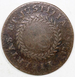 1785 2-A Nova Constellatio *Small Date, Pointed Rays* Colonial Copper - Picture 1 of 2