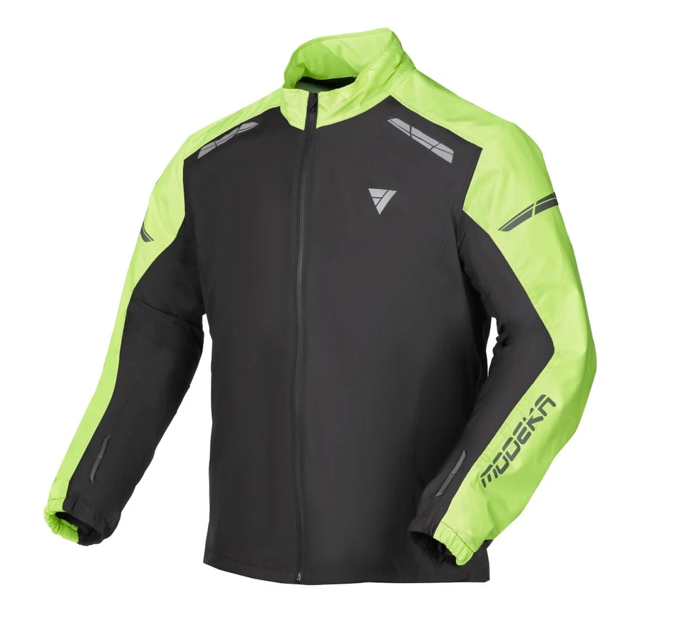 Modeka Hydroflex Regenjacke (Schwarz/Gelb) Gr: L - Bild 1 von 2