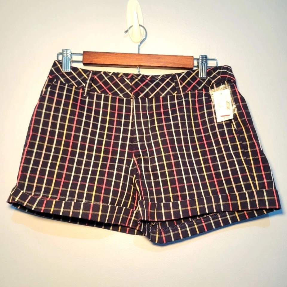 Pantalones Cortos Maurices Multicolor de Algodón a Rayas para Mujer Talla 3/4 Dobladillo con Puños Nuevos con Etiquetas Foto 1 de 4