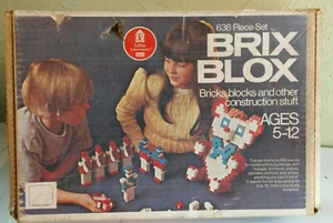 Vintage Sears Little Learners Brix Blox Construction Set # 49-16254 - Picture 1 of 9