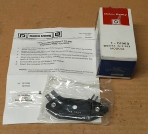 New Genuine Delco Ignition Control Module ICM D1968 GM # 1987744 - Picture 1 of 6