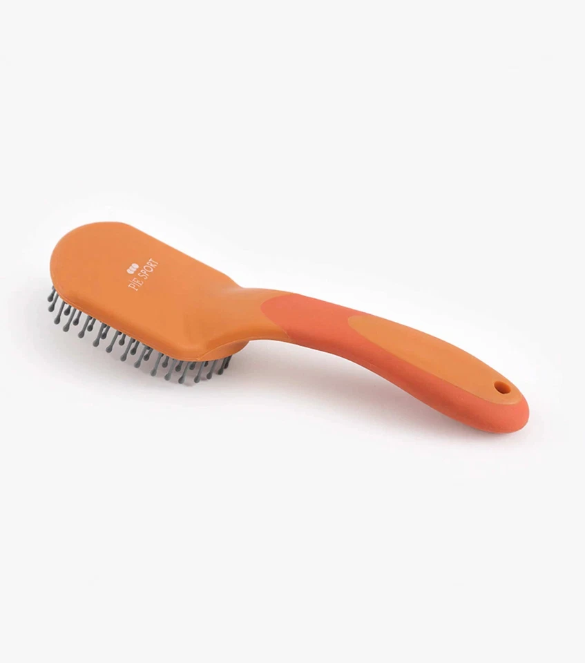 Premier Equine Soft Touch Mane & Tail Brush - orange & amber Premier Equine - image 1 of 1