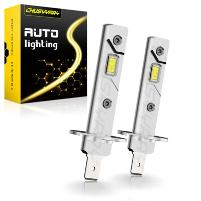 Комплект светодиодных фар ближнего света H1 для Infiniti M35 2006 2007 2008 2 шт 6000K белые - Изображение 1 из 4