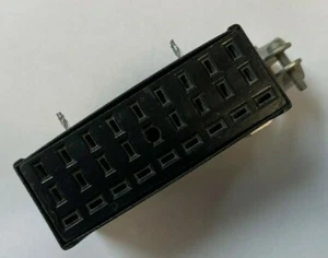 Conector hembra de 12 contactos vintage Cinch Jones S-327-CCE - Imagen 1 de 4