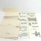 VINTAGE WING NEWS VERY GOOD CONDITION LOT OF 4 BOOKLETS 1965 CHRYSLER PRODUCTS 