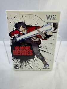 Nintendo Wii No More Heroes Complete w/ Manual CIB