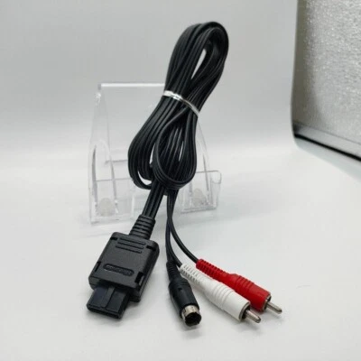 Nintendo Genuine S-Video Cable SHVC-009 GameCube Super SNES 64 N64 Official OEM - Image 1 of 2