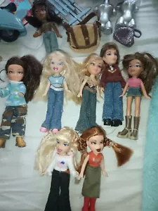 Lote Muñecas, Zapatos, Ropa y Accesorios Lil Bratz - Imagen 1 de 13