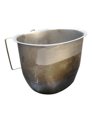 British Army Stainless Steel 58 Pattern Mug / Cup Crusaders Camping Cadet - Image 1 of 4