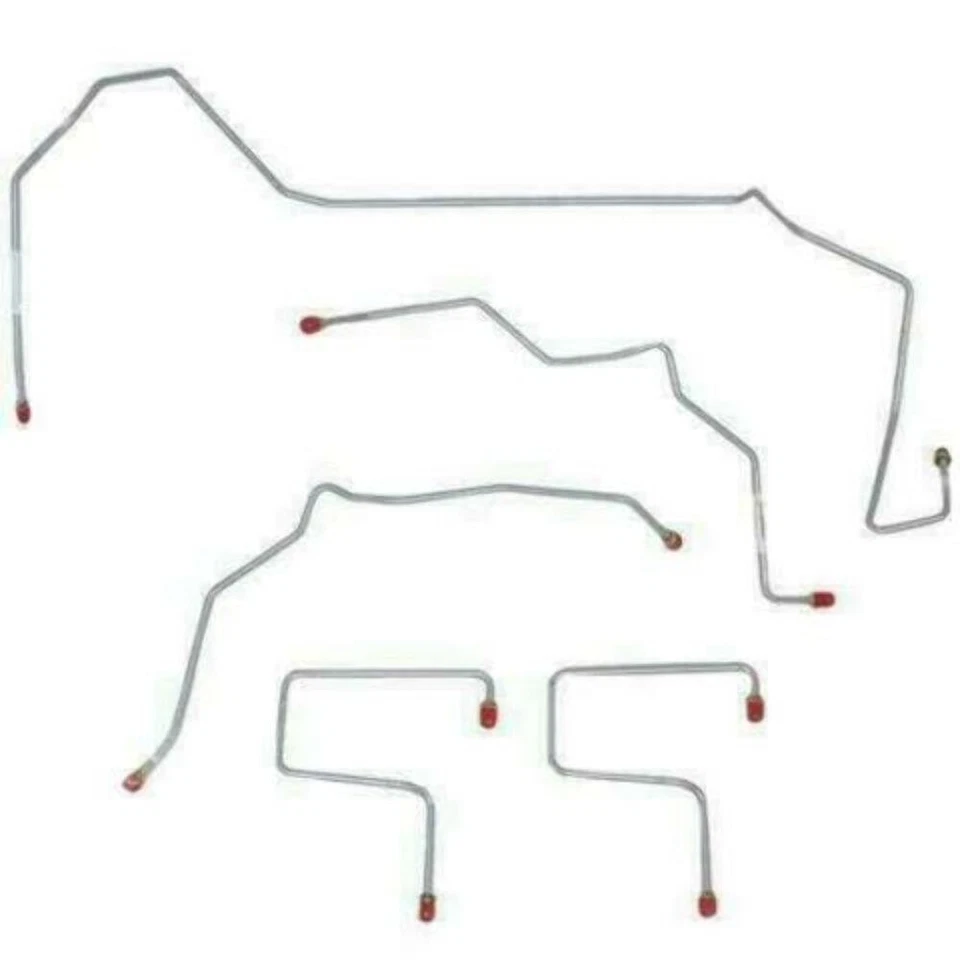 Front Brake Line Kit Fits Chevrolet S10 2000-2004 4WD No ZR2 TKT0105OM - Image 1 of 1