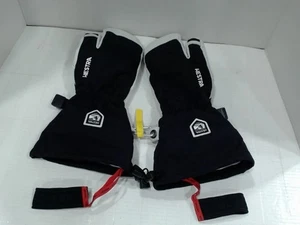 NewMissingBox - Hestra Unisex Heli Ski 3-Finger Alpine Pro Glove, Black, Size 13 - Picture 1 of 6