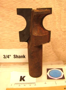 3/4" Shank Router Bit Carbide tip industrial CNC heavy duty (K) - Picture 1 of 1