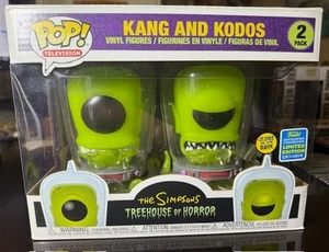 Funko Pop! Simpsons Treehouse of Horror - Kang and Kodos 2 Pack - Picture 1 of 4