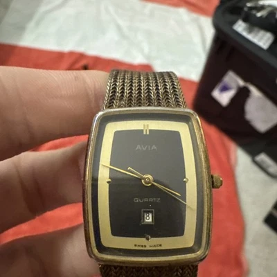 Reloj Avia Mujer Cuarzo Vintage Batería Funcionando Foto 1 de 3