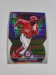 Bowman 2023 - Chrome Prospects Mojo Refractor #BCP-54 Cristhian Vaquero (RC) - Imagen 1 de 2