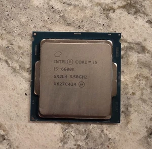 Intel Core i5-6600K Processor 3.50GHz Quad-Core CPU - Picture 1 of 1