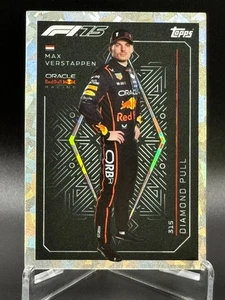 Topps Formula 1 F1 Turbo Attax 2025 #315 Max Verstappen Diamond Pull - Picture 1 of 4