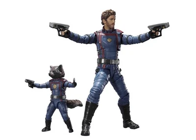 Boneco de ação S.H.Figuarts Star-Lord&Rocket Raccoon Guardians of the Galaxy Vol3 - Imagem 1 de 4