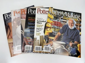 Pottery Making Illustrated Magazine Lot of 6 2005, 2006, 2008 Editions - Picture 1 of 7
