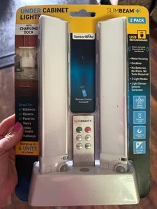 NEW Sensor Brite Slim Beam Magnetic Under Cabinet Light Charging Dock and Remote - Picture 1 of 1