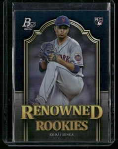 2023 Bowman Platinum #RR-18 Kodai Senga Renowned Rookies - Picture 1 of 2