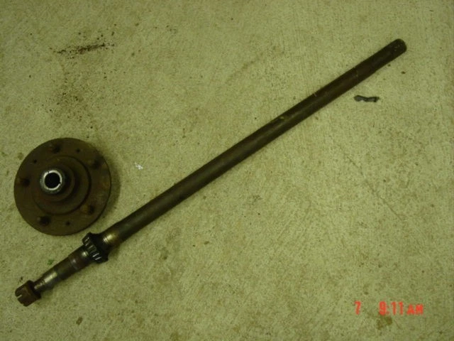 76-79 Jeep CJ AMC 20 rear back axle shaft CJ7 Quadratrac 33.5" auto narrow trac - Image 1 of 1