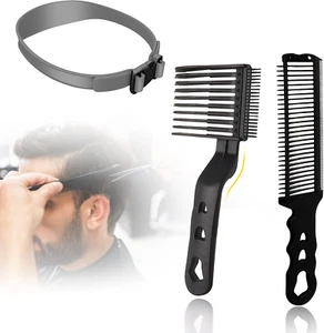Verstellbare Haarschneide Schablone,Verstellbare Fade Kamm Männer,Haare Schneide - Bild 1 von 7