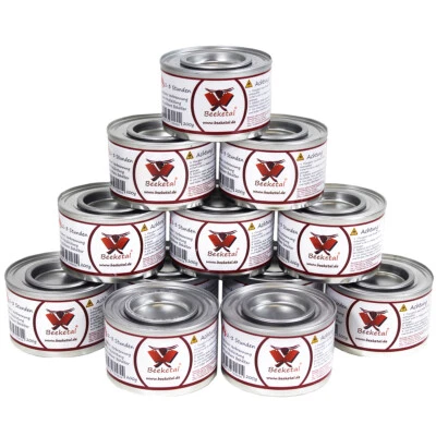 Brennpaste Sicherheitsbrennpaste Chafing Dish Speisenwärmer 200g Gastro Beeketal