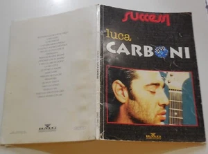 VINTAGE SPARTITO MUSICALE LUCA CARBONI BMG GRUPPO EDITORIALE 1994 - Picture 1 of 2