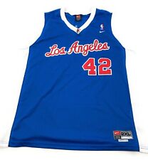 Nike Team Original LA Clippers Elton Brand Stitched 42 Men’s Sz XXL +2 Blue NBA