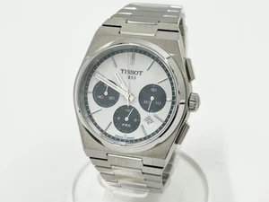 AUTH TISSOT WATCH PRX AUTOMATIC CHRONOGRAPH BACK TRANSPARENT T137.427.11.011.01 - Picture 1 of 10
