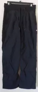 LULULEMON DANCE STUDIO MID Rise Black Pants Women Size 12 New - Picture 1 of 4