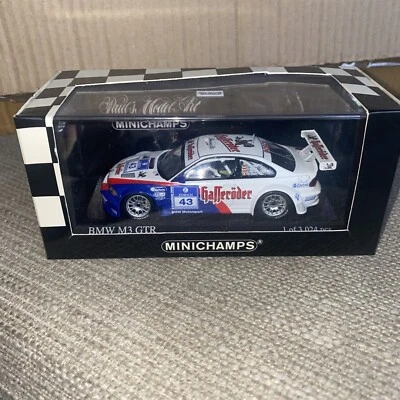Minichamps 1.43 BMW M3 GTR ADAC 24hr 2001 Muller Duez New  — 第 1/4 张图片